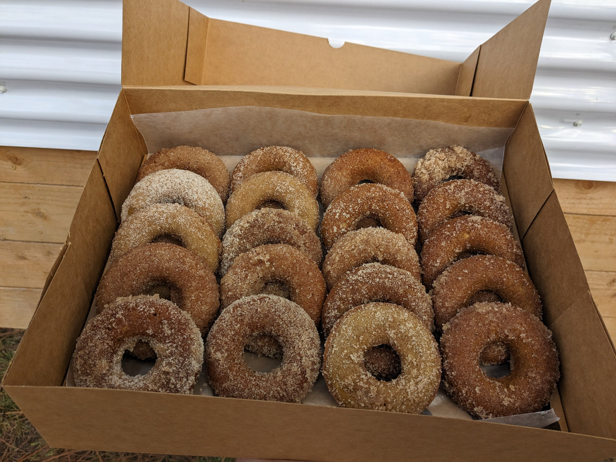 Thanksgiving Mini Apple Cider Donuts. 12 count
