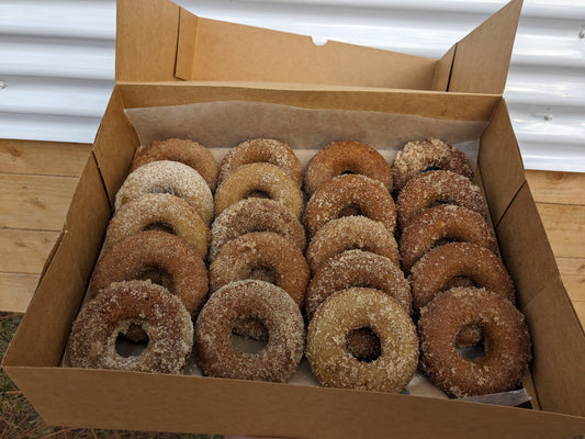 Thanksgiving Mini Apple Cider Donuts. 12 count
