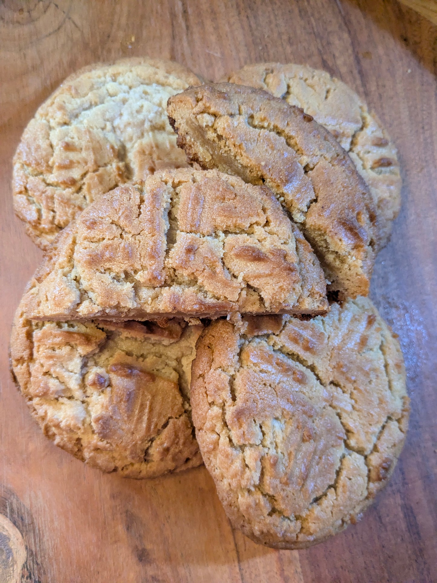 Gourmet Jumbo Peanut Butter Cookies