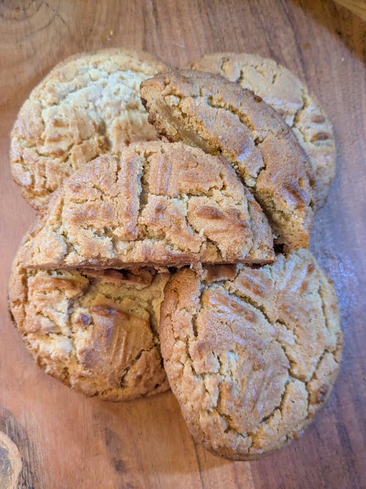 Gourmet Jumbo Peanut Butter Cookies