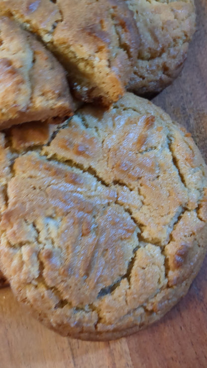 Gourmet Jumbo Peanut Butter Cookies